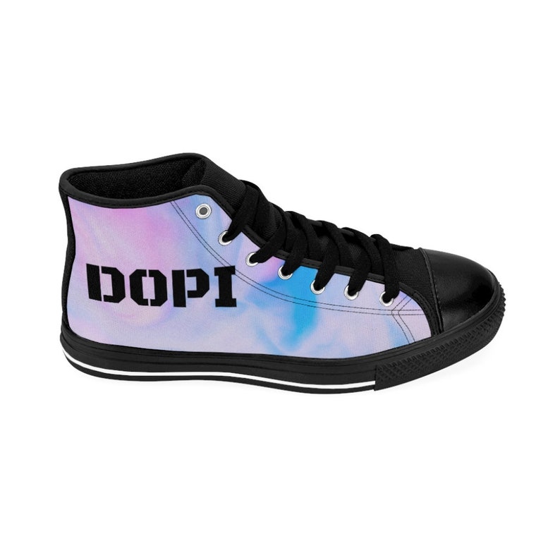 Sneakers for Women Women's High-top Sneakers Fashion sneakers Fashion Design Print paint sneakers image 6