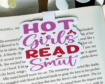 Smut Reader Magnetic Bookmark: Bookish Gift for Hot Girls