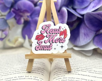 Lesen Sie mehr Smut Aufkleber - Geschenk für Buchliebhaber