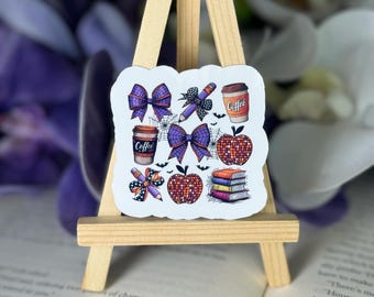 Pegatina de Halloween para amantes de los libros: Pegatina espeluznante para Kindle