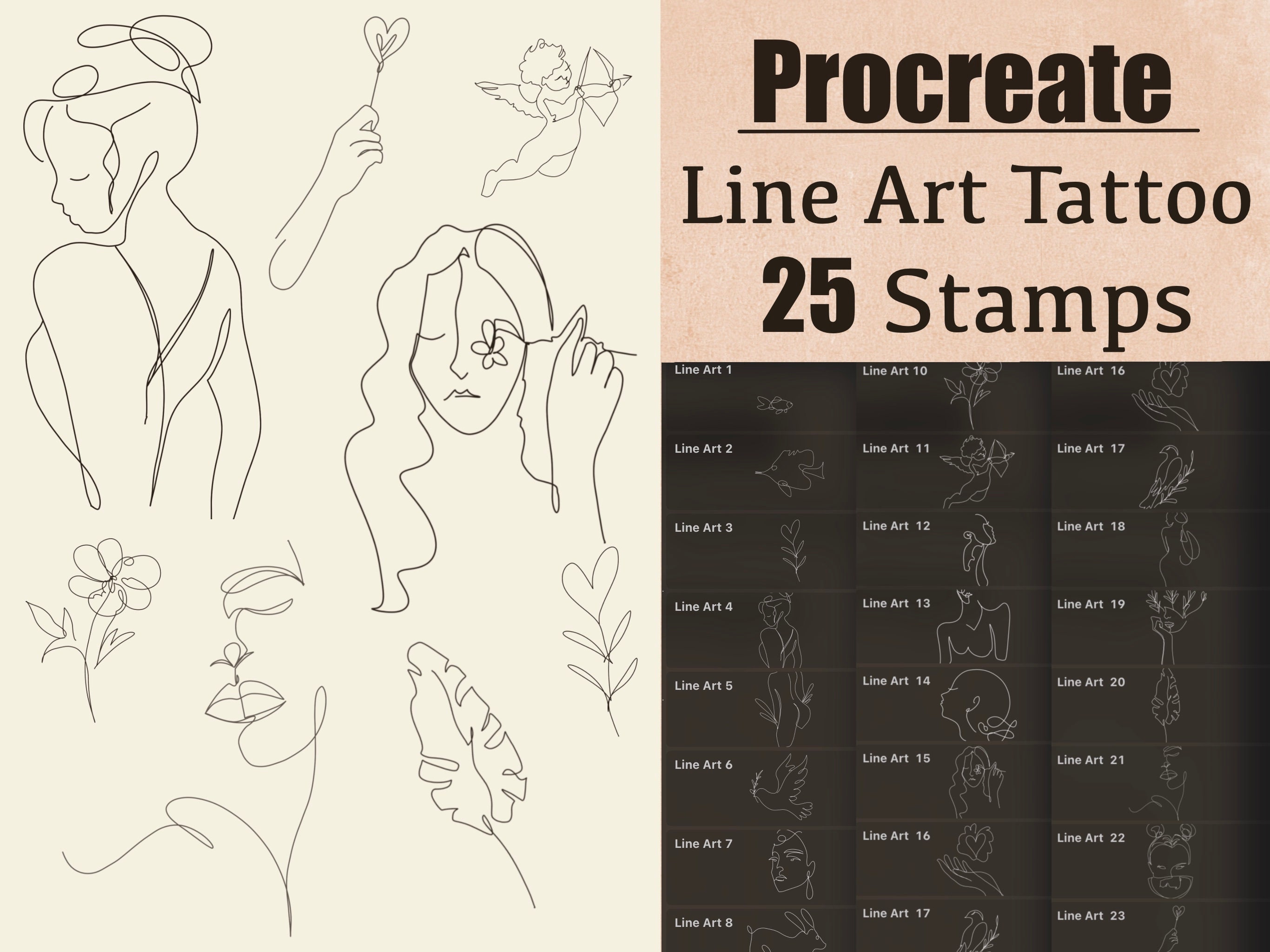procreate line art procreate line art