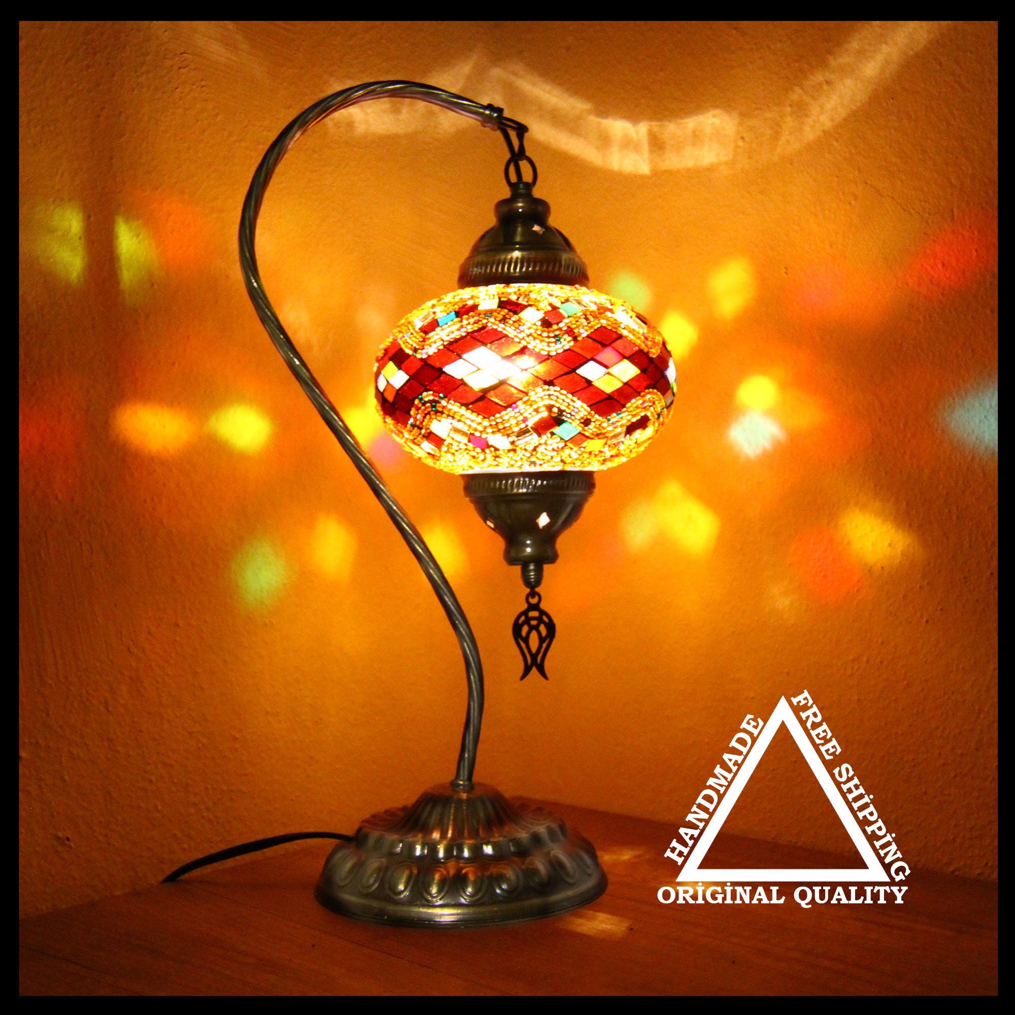 Mosaik-Lampe Mosaik-Licht Mosaik-Licht-Dekor Mosaik-Lampe | Etsy