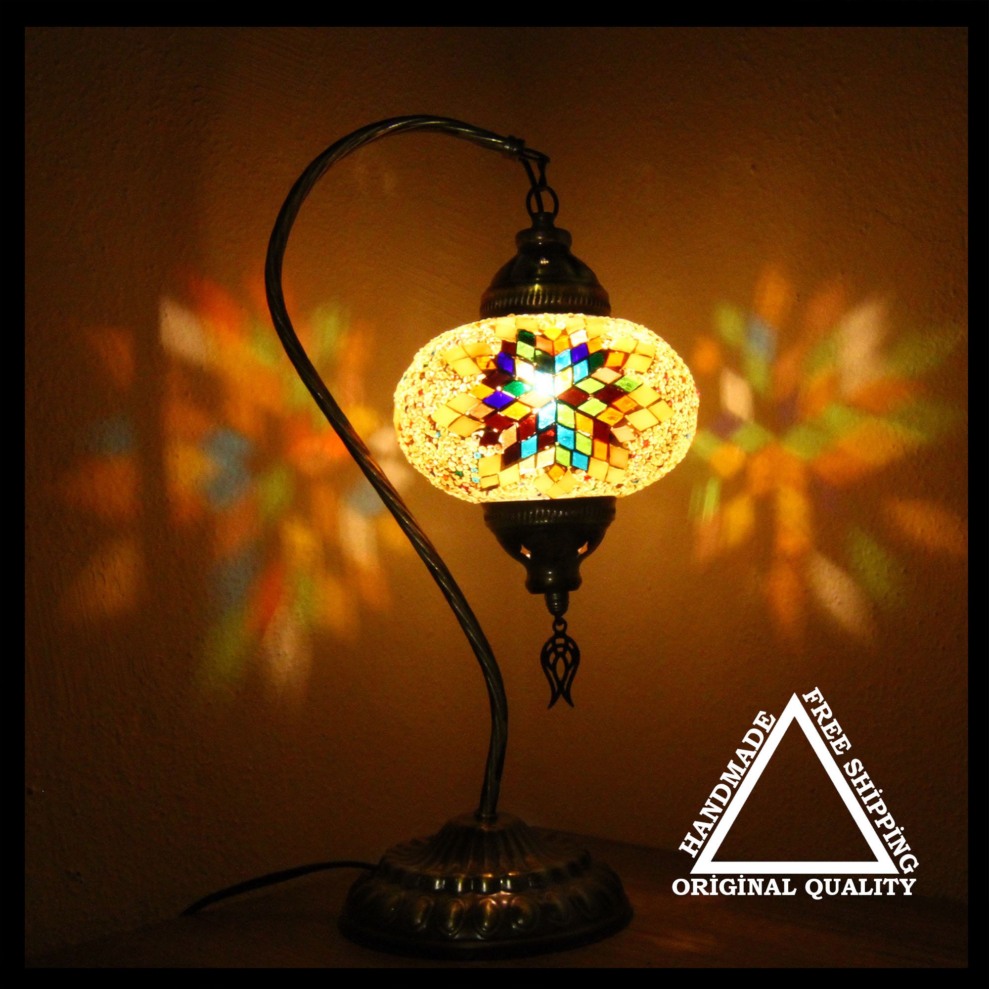 Mosaik-Lampe Mosaik-Licht Mosaik-Licht-Dekor Mosaik-Lampe | Etsy