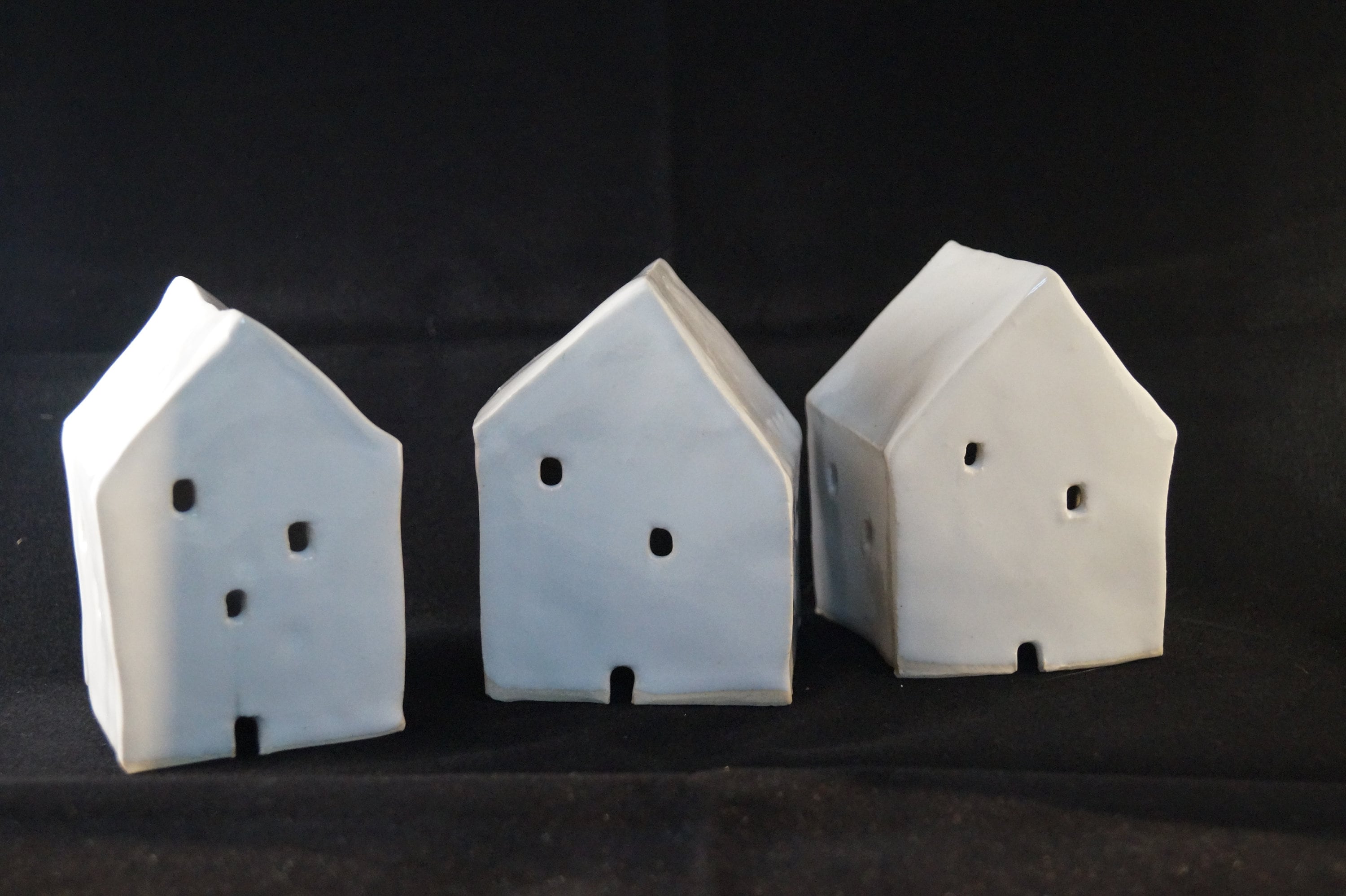 Ceramic House tealight house decorative house Etsy