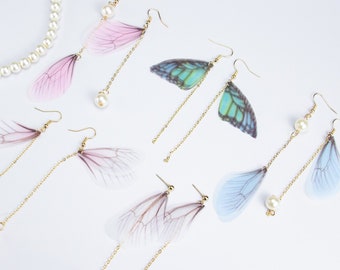 Fairy Wing Earrings - Etsy