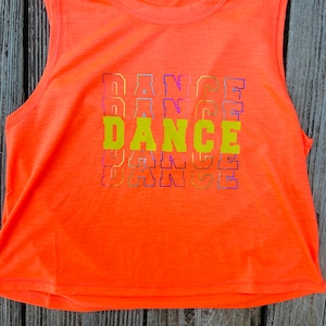 Girls Dance Crop Top