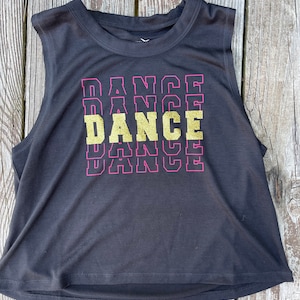 Girls Dance Crop Top