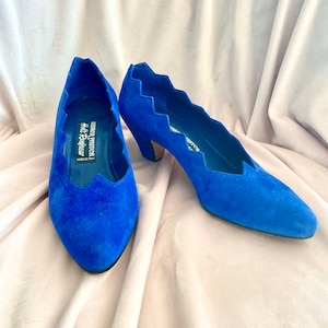 Soulier sales bleu royal