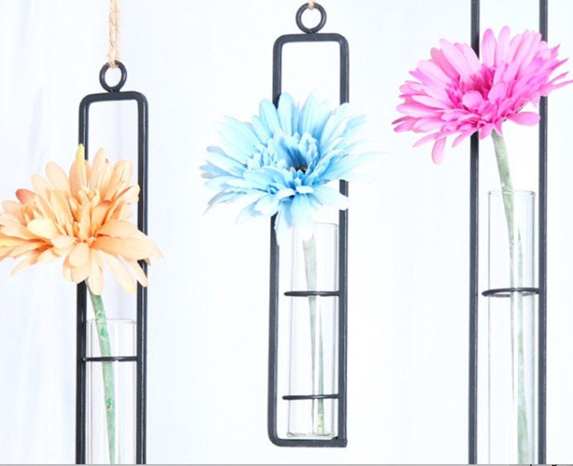 Decorative Wall Hanging Flower Vase Etsy