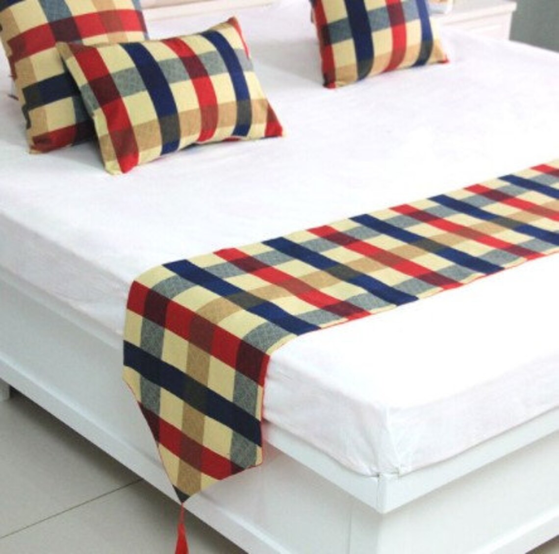 Modern Simple Style Bed Runner Etsy