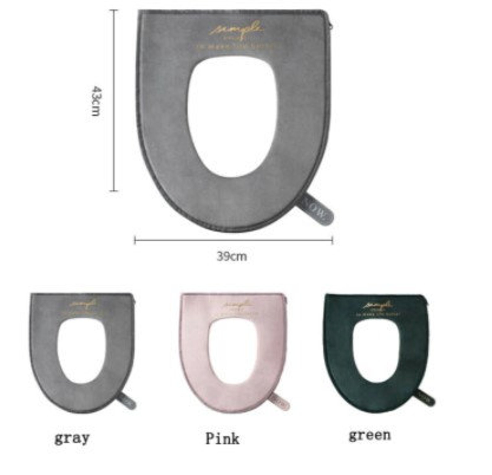 Bathroom Toilet Seat Cover Etsy