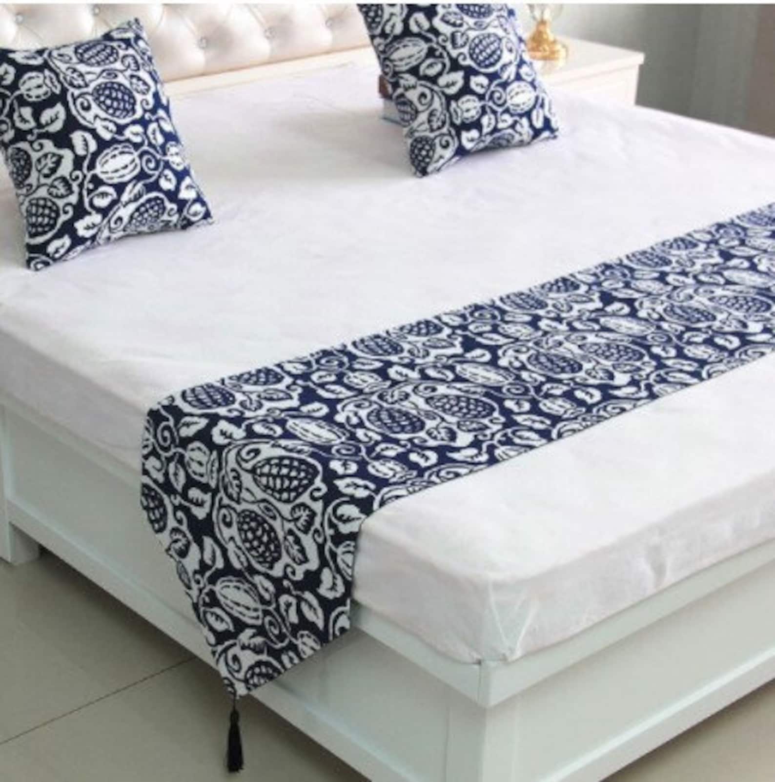 Modern Simple Style Bed Runner Etsy