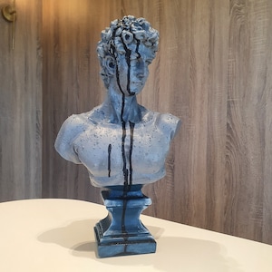 Decorative David Sculpture Statue, Large Sculpture, 17.72 inch, Home decor, Housewarming Gifts, Roman Sculpture statues, Gifts for friends