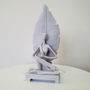 Women Yoga Pose Statue, 9.45 Inches, Yoga Statue, Yoga Gifts, Yoga Decor, Yoga Lover, Yoga Teacher, Housewarming gift, Home Decor