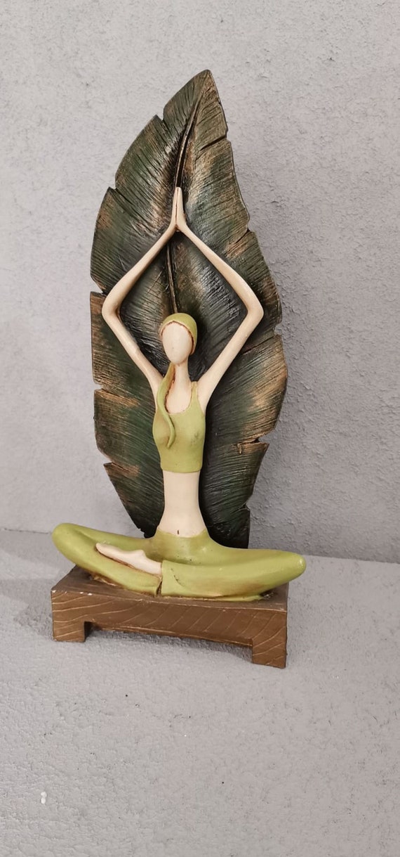 Girl Doing Leafy Yoga Sculpture, 12.21 Inches, Homedecor, Statue, Handmade  Gift, Yoga Girl, Yoga Time, Lady Sculpture, Home Gifts -  Canada