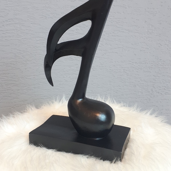 Large Musical Note Statue, 10.63 Inches, Musical Note Sculpture, Home Decor, Housewarming gifts, Musician gift, Mother's Day Gift