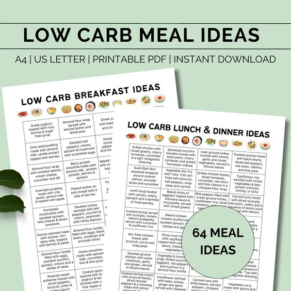 Diabetic Food List Printable - Etsy