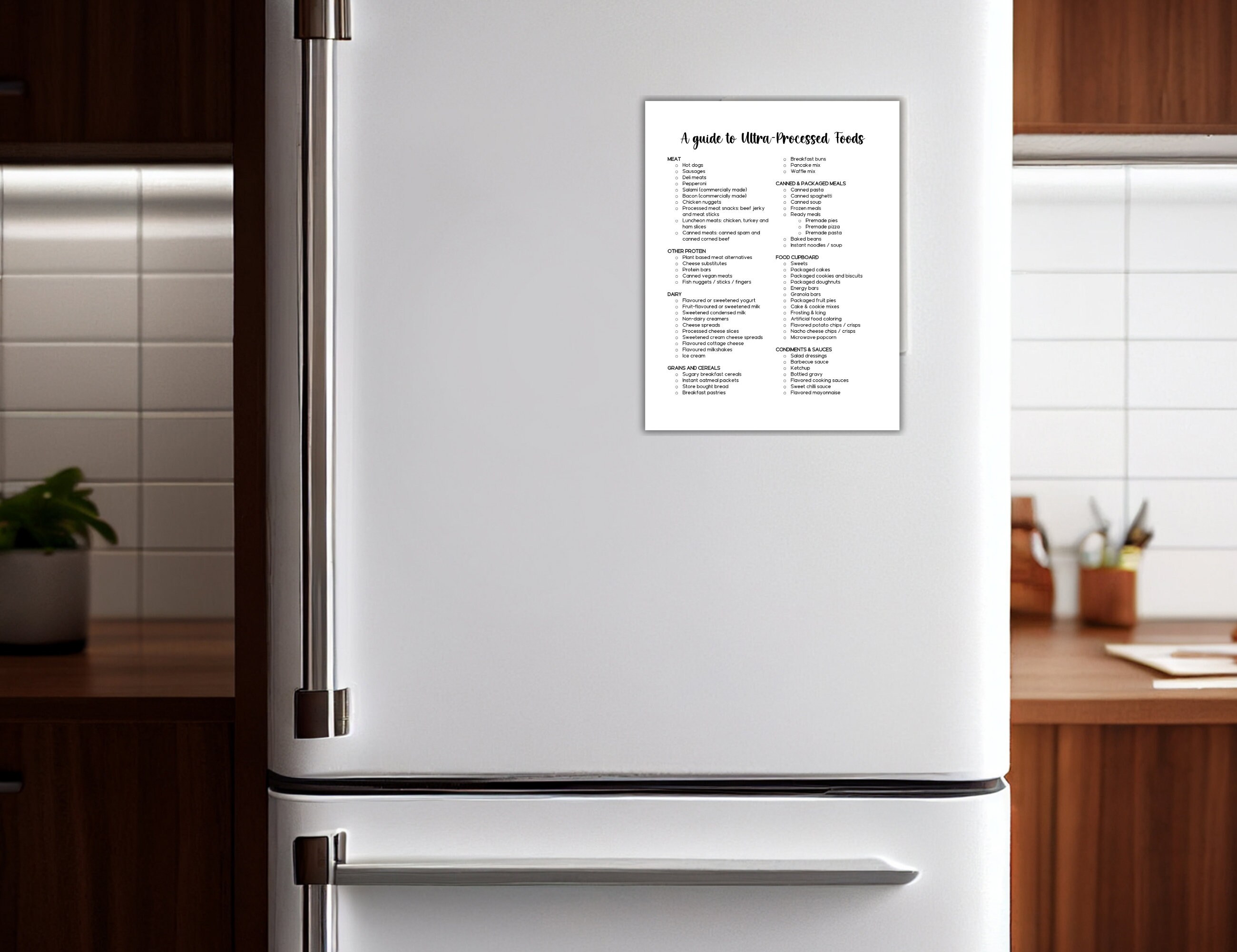 Ultra Processed Foods List, Foods to Avoid, Identify UPF Food, Ultra