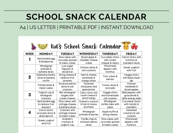 50+ Preschool Lunch Ideas [FREE PDF] - Mom to Mom Nutrition