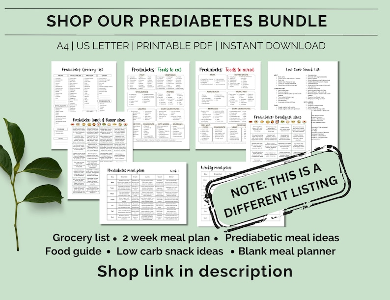 Prediabetes Meal Plan, Pre Diabetes Diet Plan, Diabetic Meal Snack