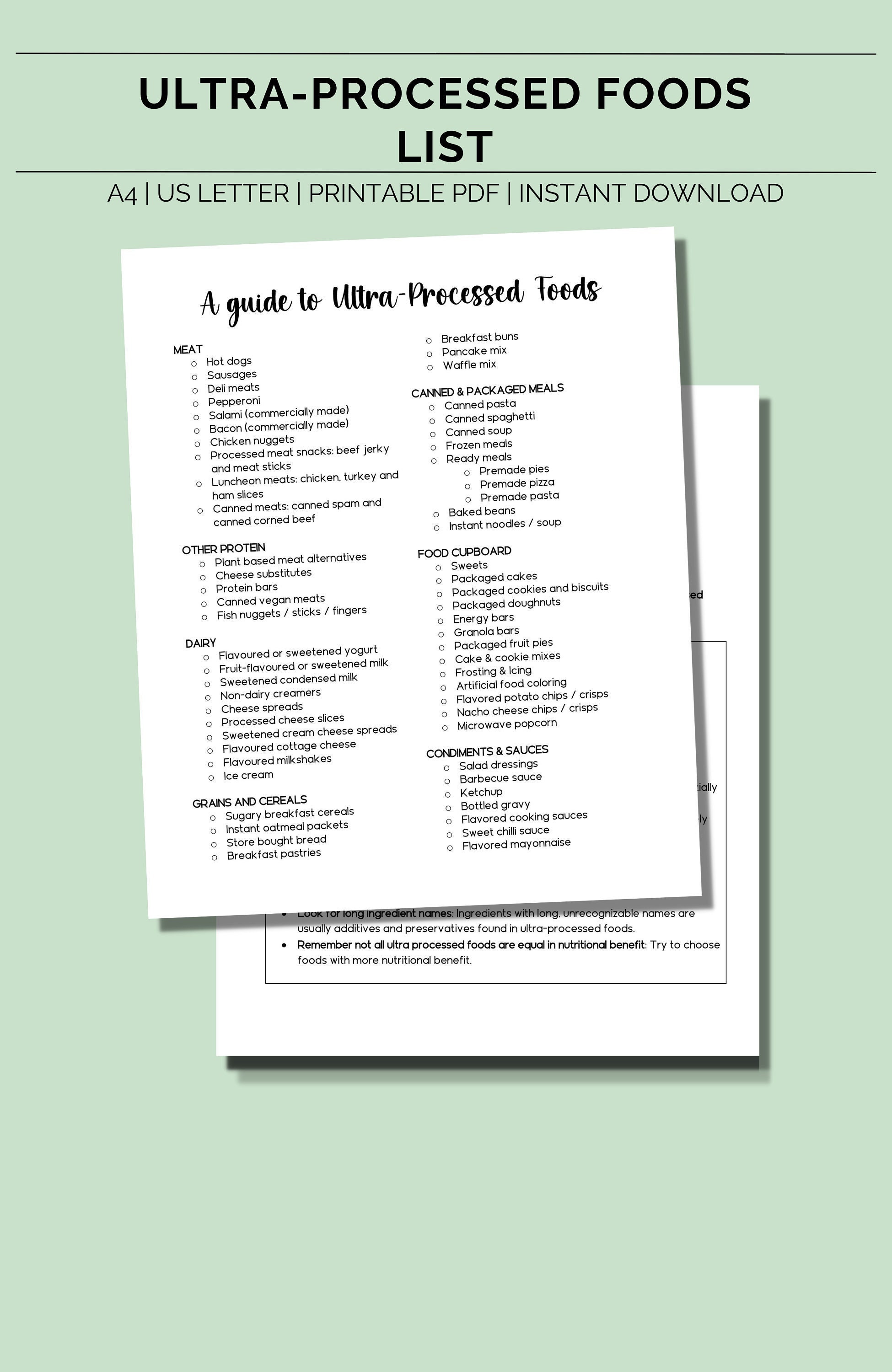 Ultra Processed Foods List Foods To Avoid Identify UPF Food Ultra 