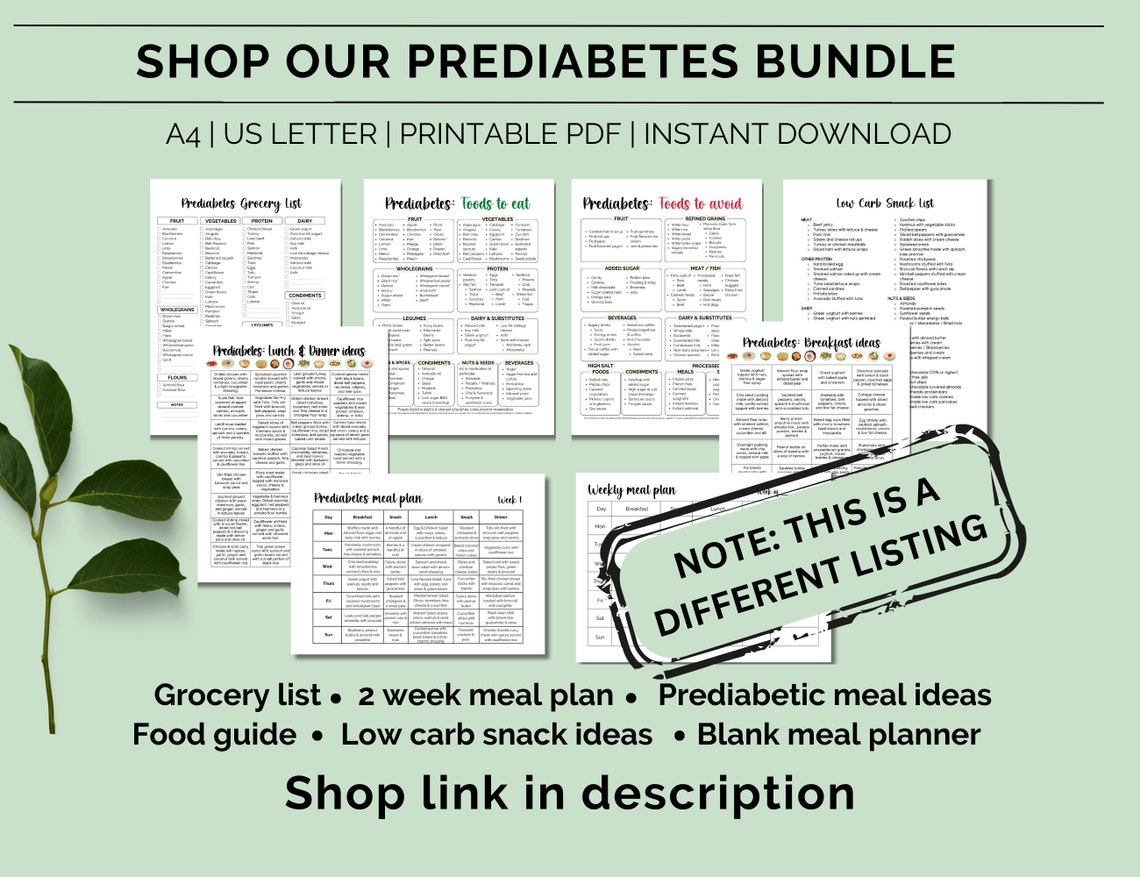 Photo inspiration: Prediabetes Meal Ideas Pre Diabetes Meal Plan Diabetes Food List Photo Inspiration