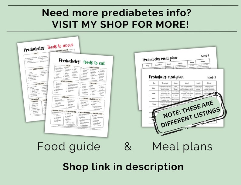 Visual Reference: Prediabetes Meal Ideas Pre Diabetes Meal Plan Diabetes Food List