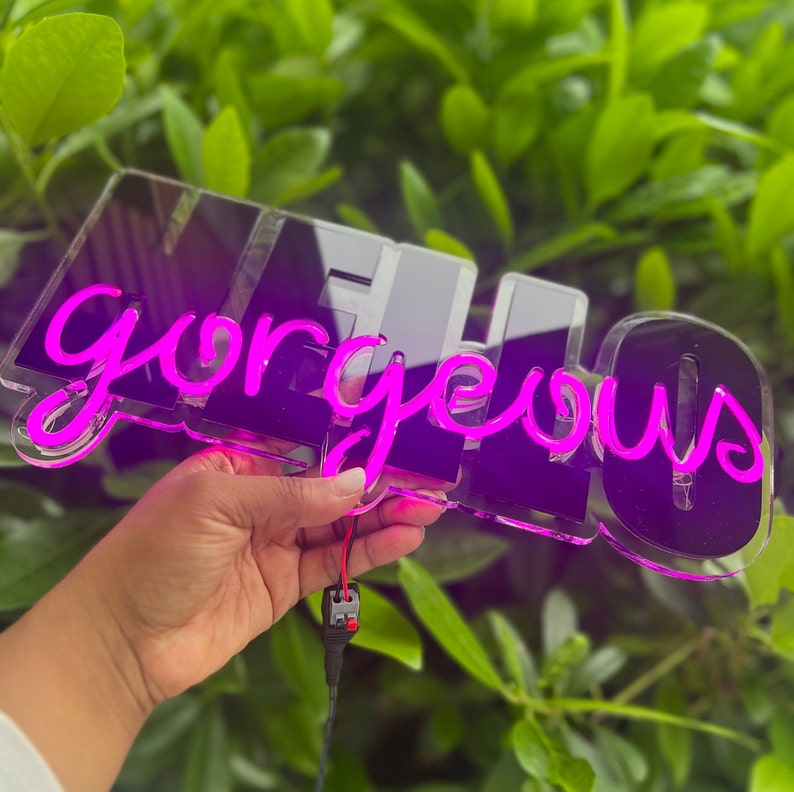 Neon Flex Hello Signmake Your Own Signdiy LED Signdigital