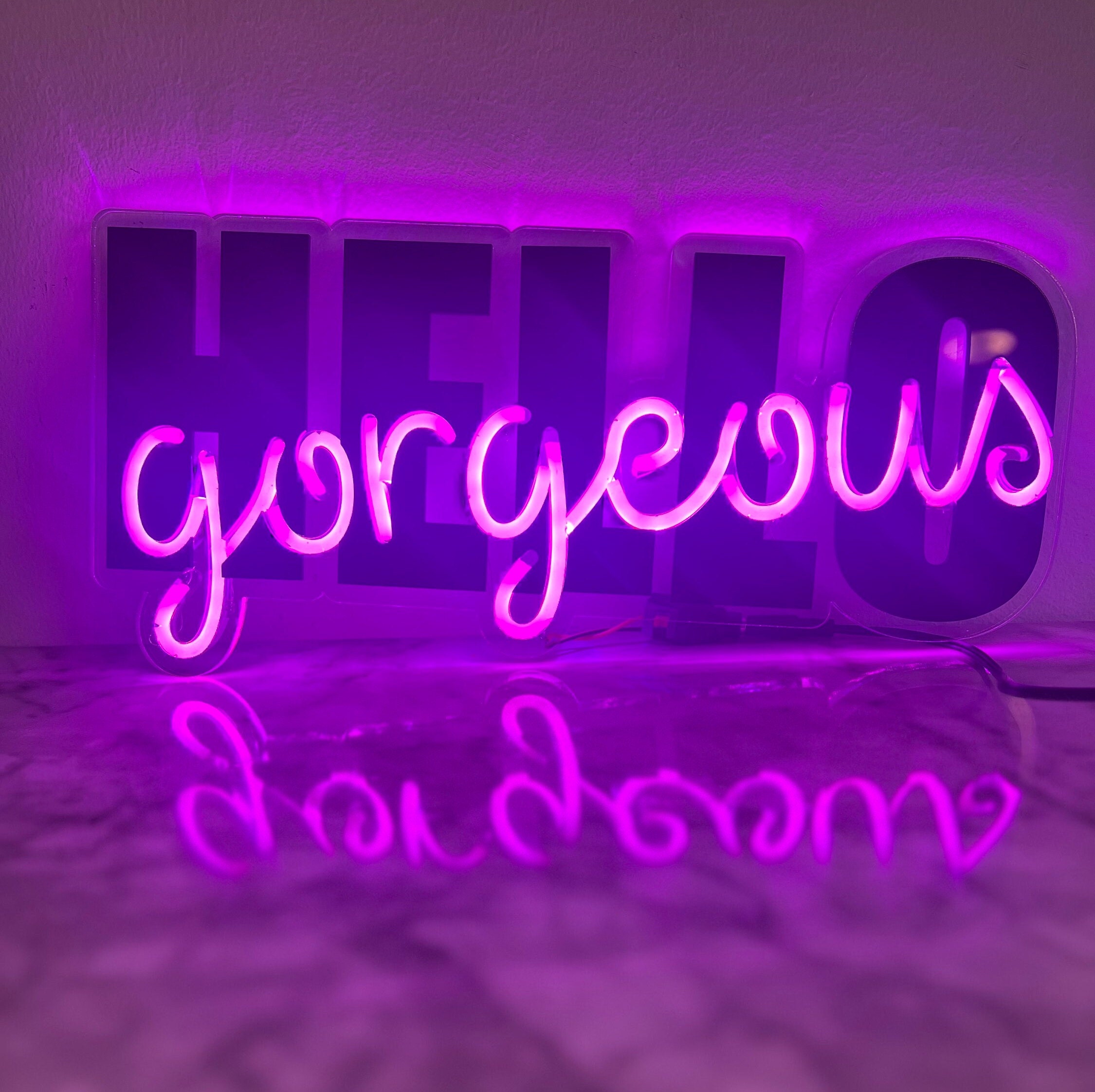 Neon Flex Hello Signmake Your Own Signdiy LED Signdigital