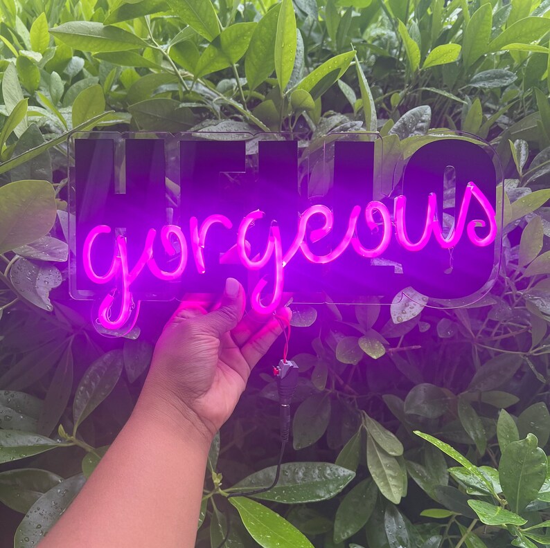 Neon Flex Hello Signmake Your Own Signdiy LED Signdigital