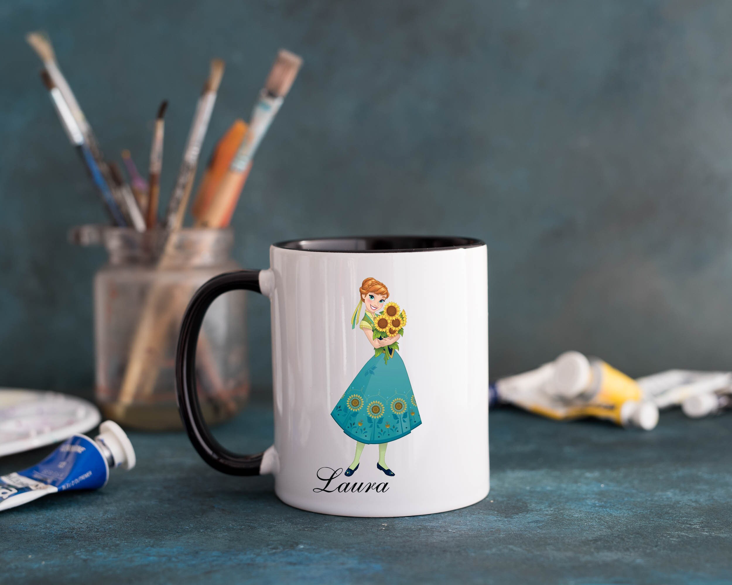 Cup With Namename Cup Birthday Gift Personalized With Wish Etsy
