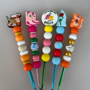 Uncinetti con perline per una presa comoda in varie misure di uncinetti, Amigurumi