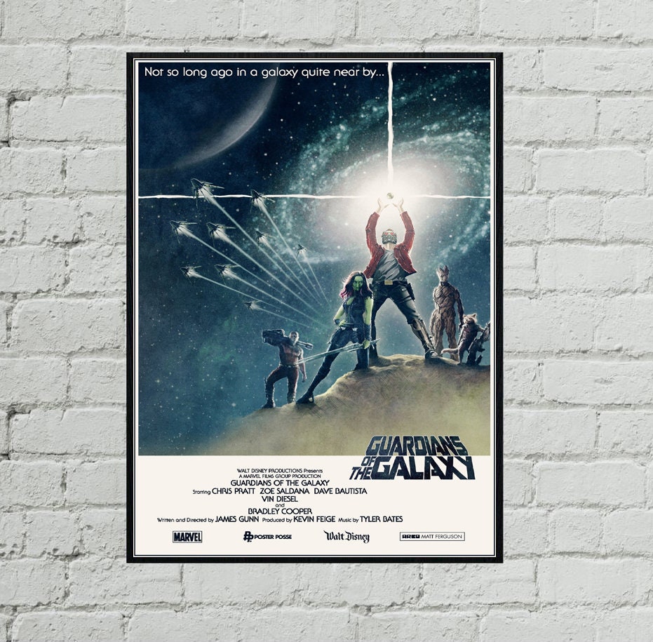 AVENGERS ENDGAME comic movie POSTER print Matt Ferguson