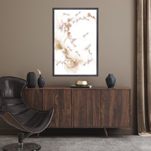 Japandi Influenced Digital Print. Minimalist, Hygge, Wabi Sabi, Abstract, Earthtone, Nordic, Scandi, Modern, Watercolor effect, Wall Art