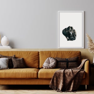 Japandi Influenced Digital Print. Minimalist, Hygge, Wabi Sabi, Abstract, Natural Stone, Earthtone, Nordic, Scandi, Modern, Clean Wall Art.