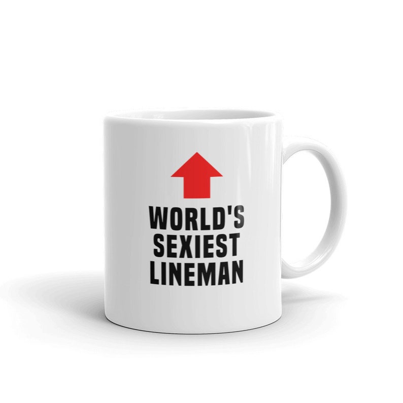 Taza de liniero - El liniero más sexy del mundo - Regalo divertido de liniero - Taza divertida de liniero - Regalo divertido de liniero - El mejor liniero del mundo - Tazas imagen 2