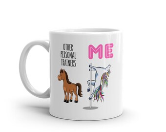 Entrenador Personal Taza-ME-Entrenador Personal Regalo-Impresionante Entrenador Personal Taza-Entrenador Personal Unicornio Mug-Mugs
