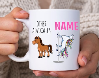 Personalised Advocate Mug, Custom Advocate Gift, Advocate Coffee Mug, Name Gift for Advocate, Advocate Appreciation Gift