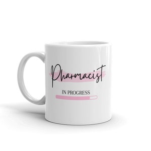 Futuro Farmacéutico Taza-Rosa Farmacéutico Taza-Divertido Farmacéutico Regalos-Farmacéutico Cargando Taza-Divertido Farmacéutico Regalo para Su-Farmacéutico Para Ser-11oz