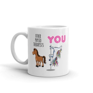 Physio Therapist Gift-Physio Therapist Mug-Awesome Physio Therapist Mug-Physio Therapist Unicorn-Physio Therapist Coffee Mug-Funny Mug-11oz