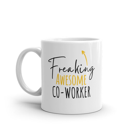  What The Actual Fuck Mug - Gift For Friend - Funny Gift Mug -  Birthday Gift Mug - Awesome Coworkers (15 oz, White/Black) : Home & Kitchen
