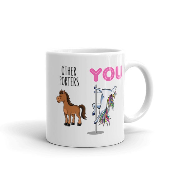 Porter Gift-porter Mug-awesome Porter Mug-porter Unicorn Mug