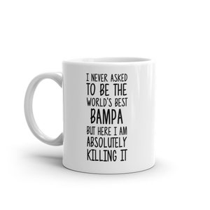 World&#39;s Best Bampa Mug-Funny Bampa Gift-Bampa Coffee Mug-Bampa Quote-Best Bampa Ever-Greatest Bampa-Mugs-Joke