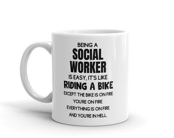 Tazza da caffè divertente Persone stupide - Regalo umoristico per un collega - Italia