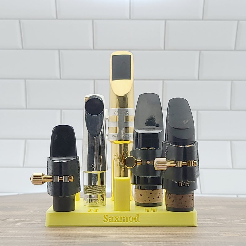 Saxmod Customizable Woodwind and Brass Mouthpiece Stand 2.0 Etsy