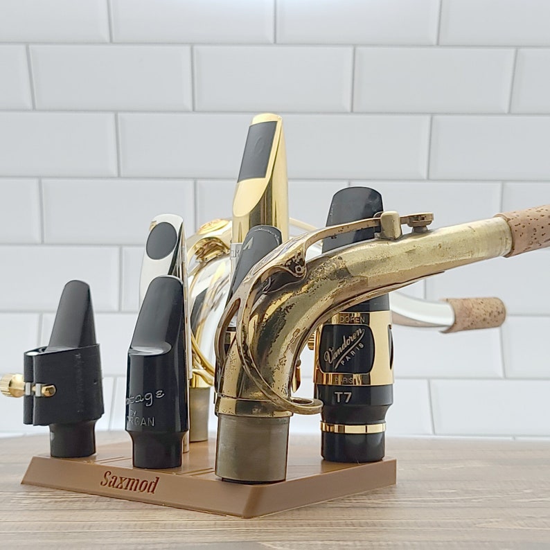 Saxmod Customizable Woodwind and Brass Mouthpiece Stand 2.0 image 6