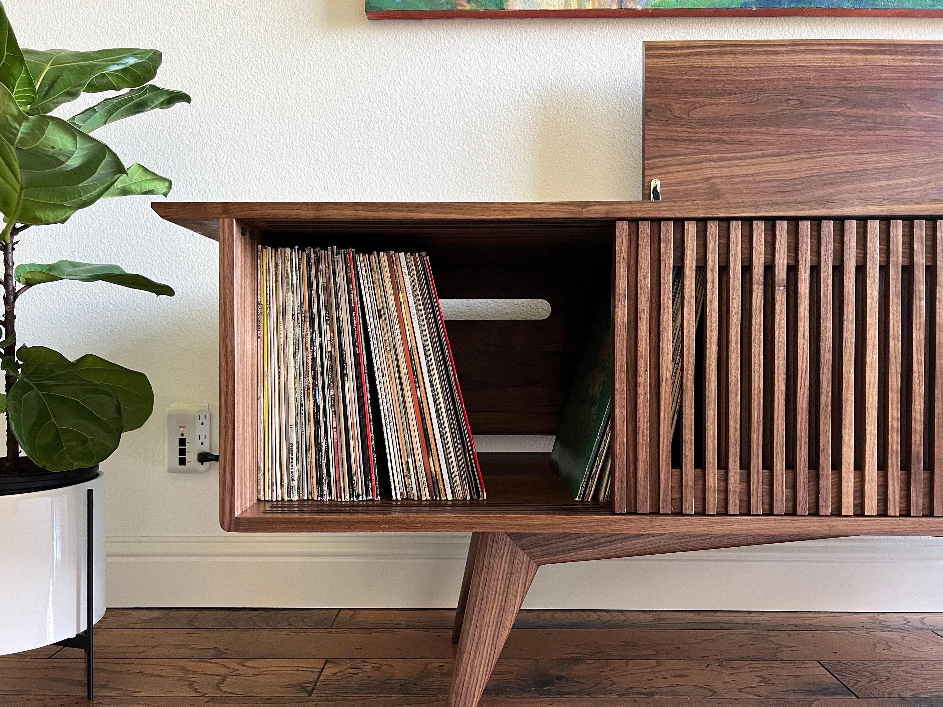 ヒューミドル ヴィンテージ アンティーク The Louvre + Turntable Lid | Mid-century Modern Record Console