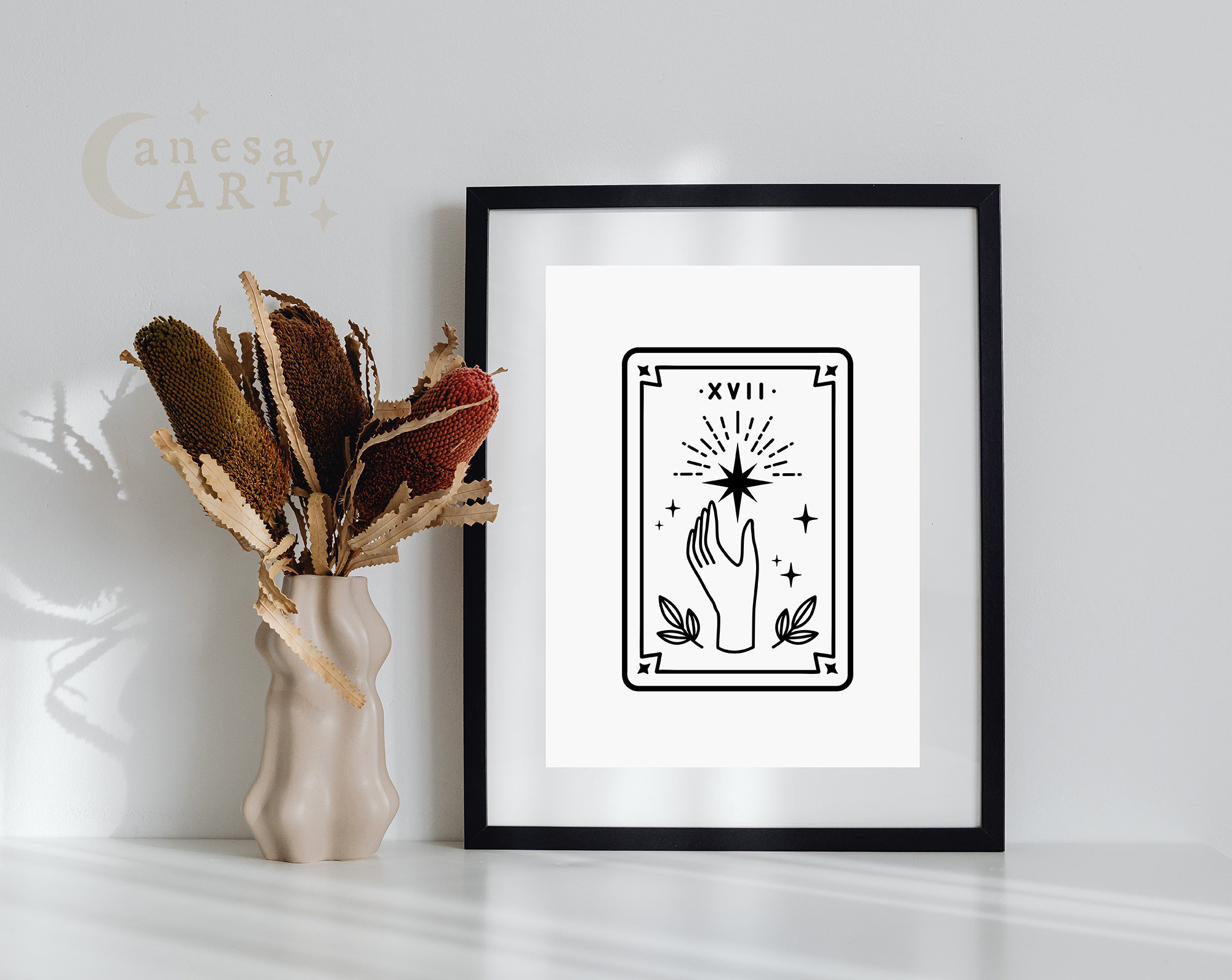 Tarot Card Svg Star Tarot Card Svg File for Cricut Celestial - Etsy