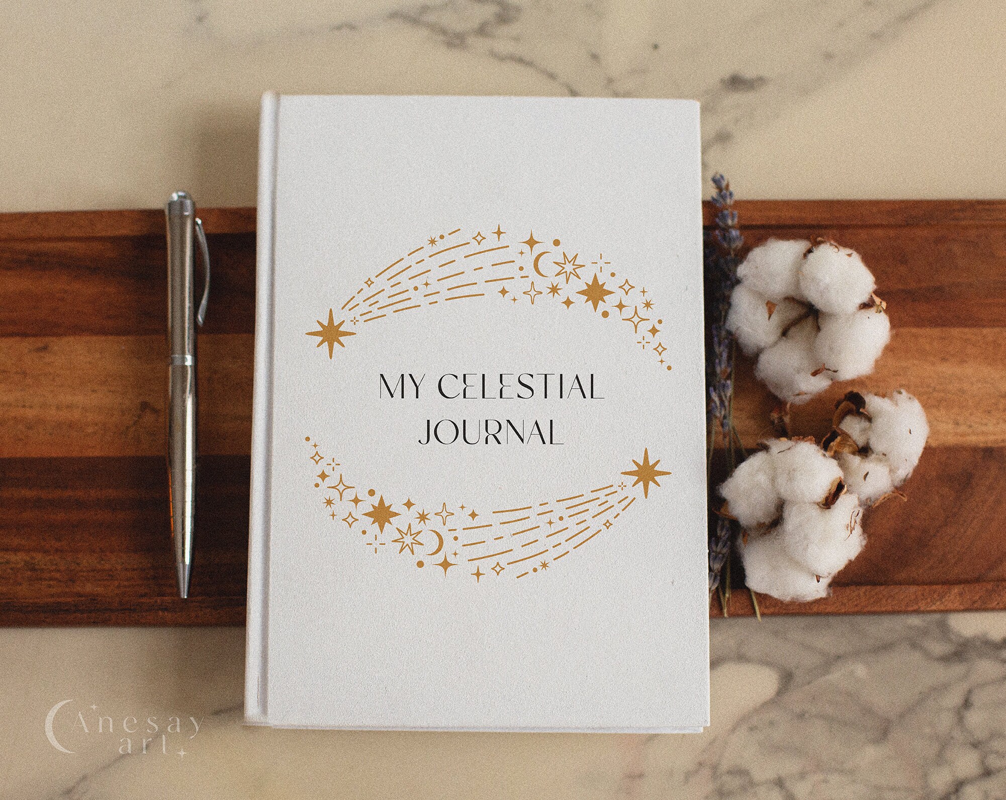 Celestial Moon and Stars Frame Svg, Celestial Circle Frame Svg Files ...