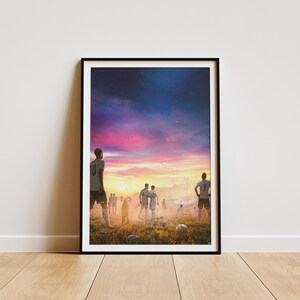 EURO 2024 England Final Premium Poster A3/A4